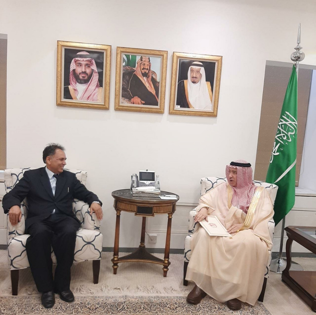 Nepali Ambassador Attending Courtesy Meeting In Saudi Arabia Nepalnews   0 02 03 2a802ee008a6008fa24ca98ef6f794f9b57c6baf5031ce91058affb203922d10 Eb21811f7a4faa641660471199 1024 