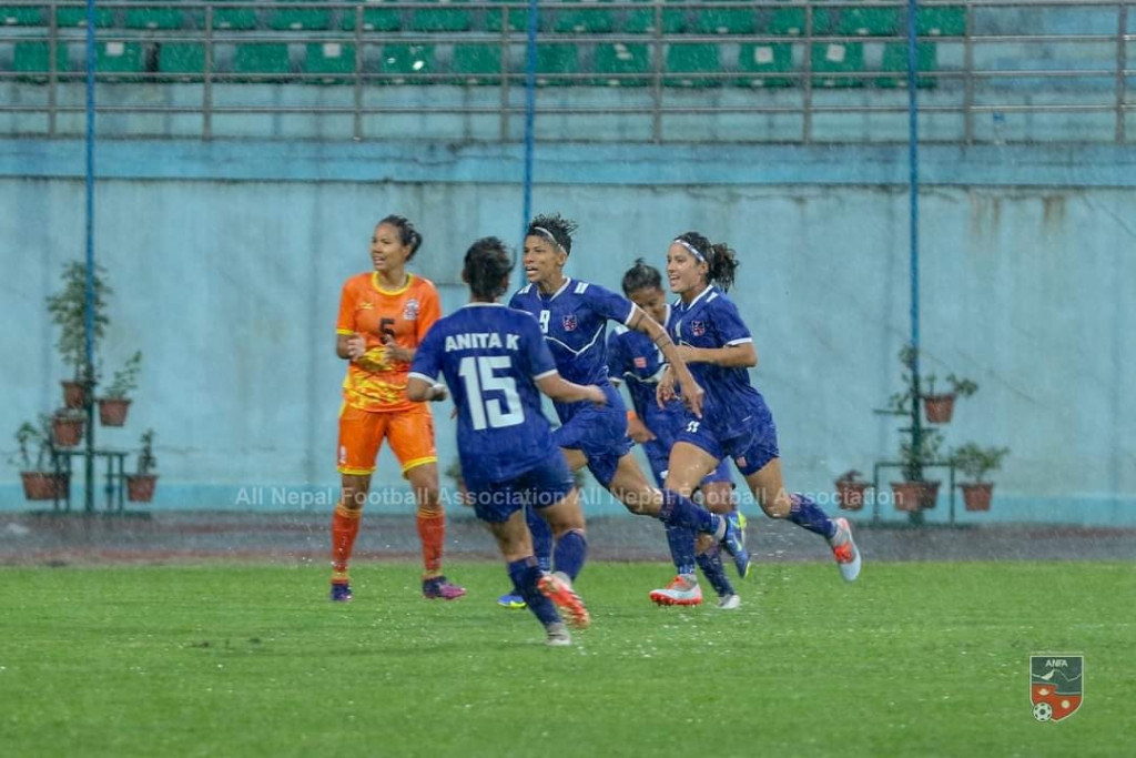 Glimpses Of Nepal Vs Bhutan In Women S Saff Nepalnews