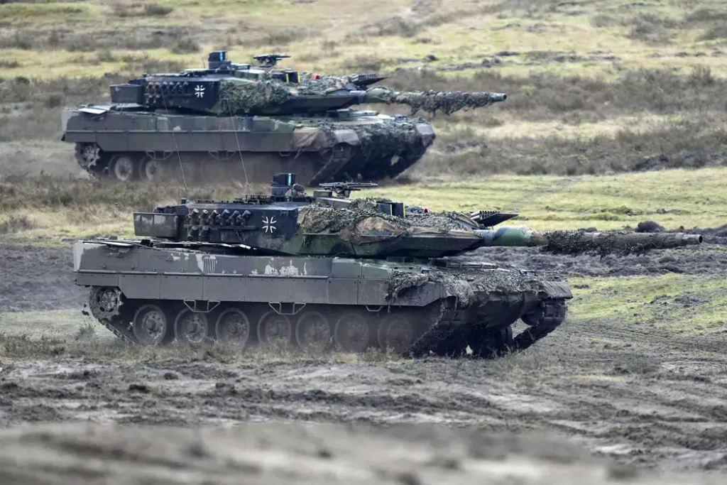 Germany seeks to buy 2 tanks