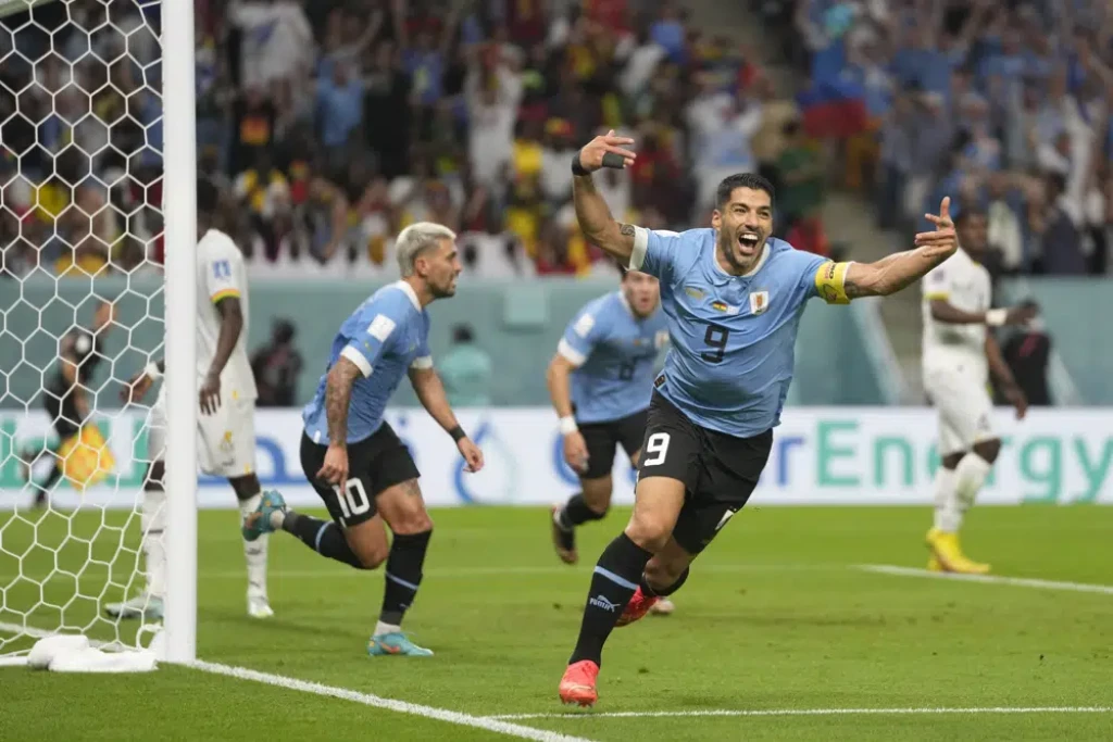 Goals and Highlights: Ghana 0-2 Uruguay in World Cup Qatar 2022