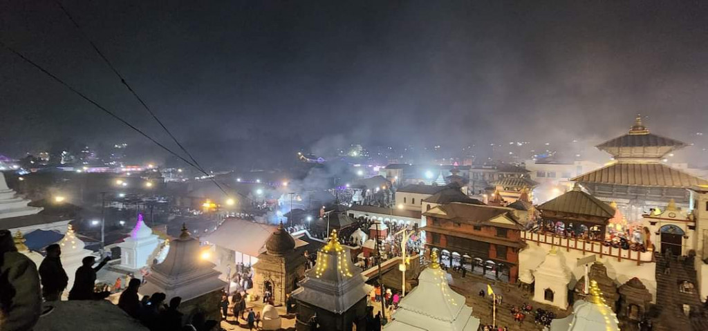 Glimpses of Pashupatinath during Shivaratri
