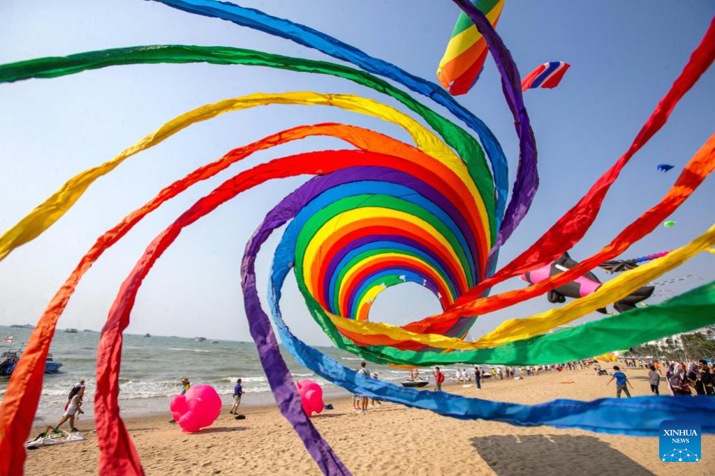 International kite festival in Pattaya, Thailand