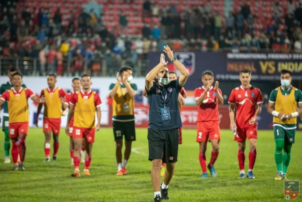 Football today between the clubs of Nepal and India