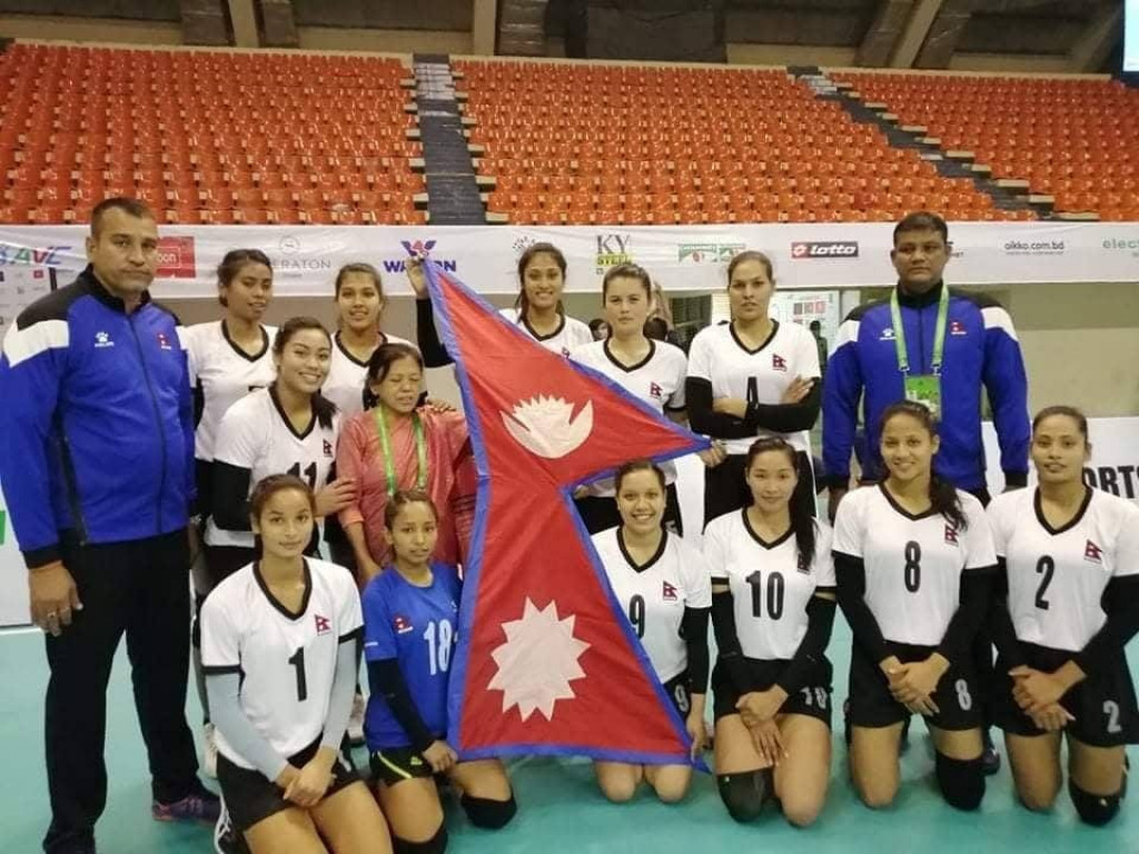 Nepal wins Asian Central Zone Volleyball Nepalnews