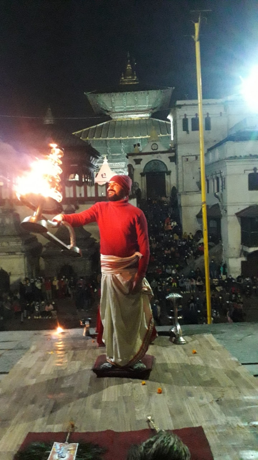 Man Behind The Melodious Voice Of Pashupatis Aarti Nepalnews