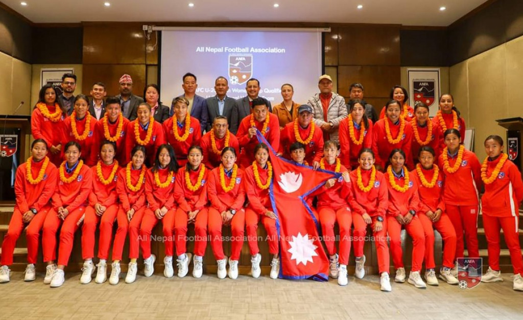 Nepal participating in U-20 Women’s Football