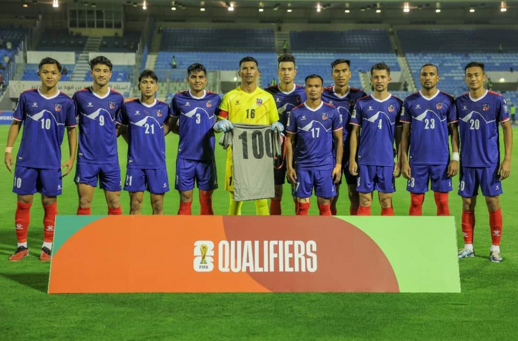 Football draw between Nepal and Yemen | Nepalnews