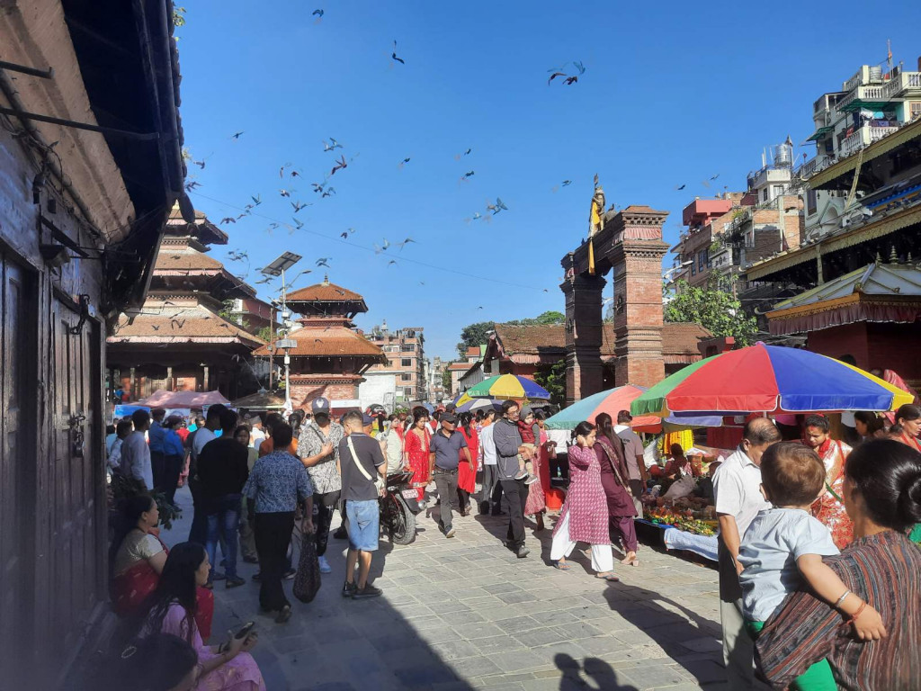 Glimpses of Haritalika Teej Festival in Hanuman dhoka Pashupatinath ...