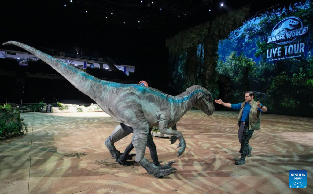 Preview of making of Jurassic World Live Tour show Nepalnews