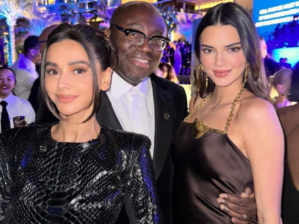 Shibani Dandekar meets Kendall Jenner in Dubai