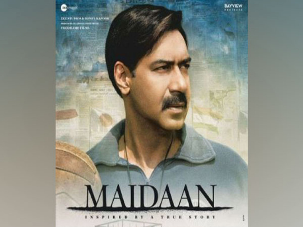 Ajay Devgn shares new poster of 'Maidaan' | Nepalnews