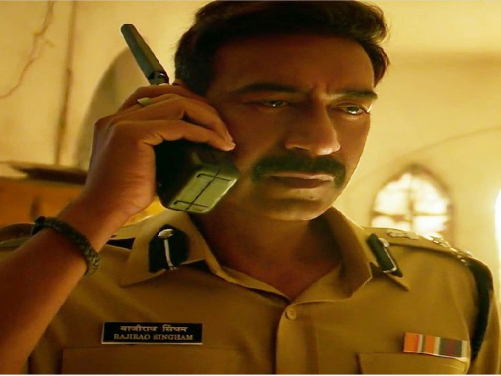 Watch #Singham on Amazon Prime Video. | His soft corner is reserved for  her! ❤️ Watch #Singham on Amazon Prime Video.  https://bit.ly/Singham_AmazonPrimeVideo Ajay Devgn Rohit Shetty Prakash Raj  | By Reliance EntertainmentFacebook