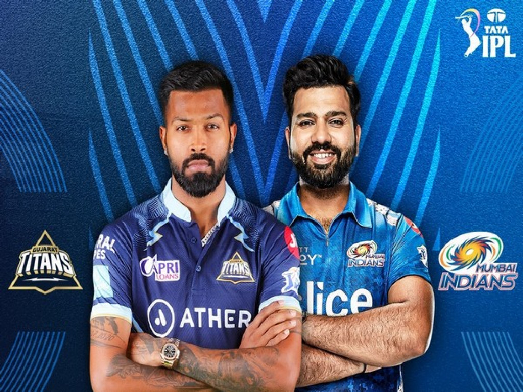 GT Jersey Hardik Pandya 33 - Gujarat Cricket Team Half Sleeve Jersey  2023/2024_Boys & Men