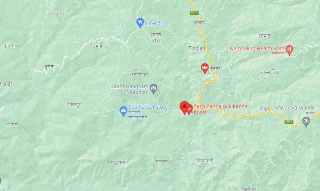 Test flight today at Ilam's Sukilumba Airport | Nepalnews