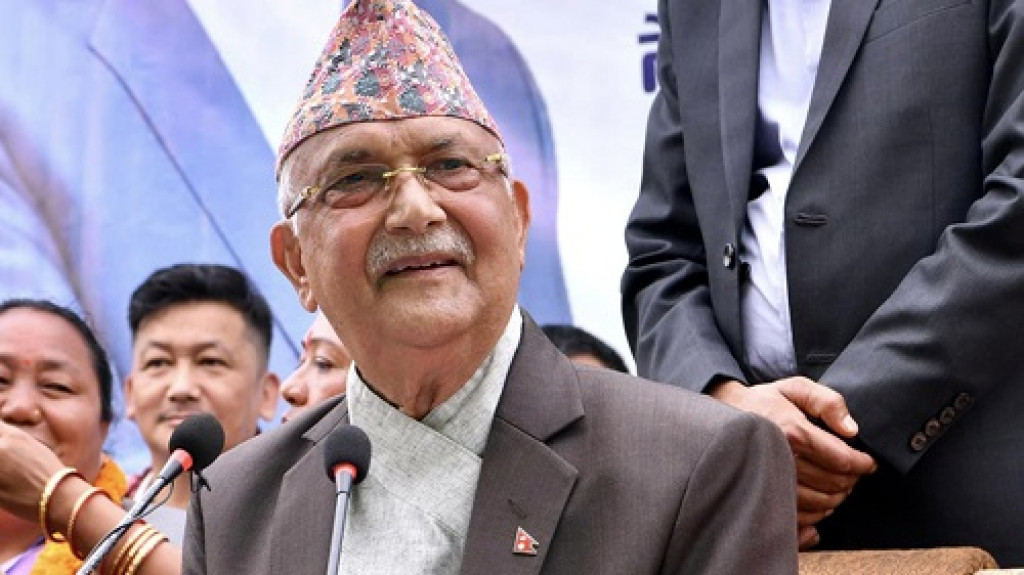Oli reiterates his appeal to cast vote for UML candidate