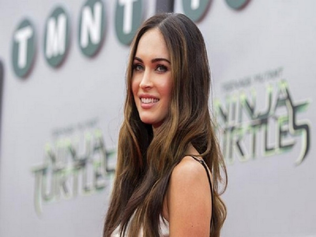 megan fox layered hair