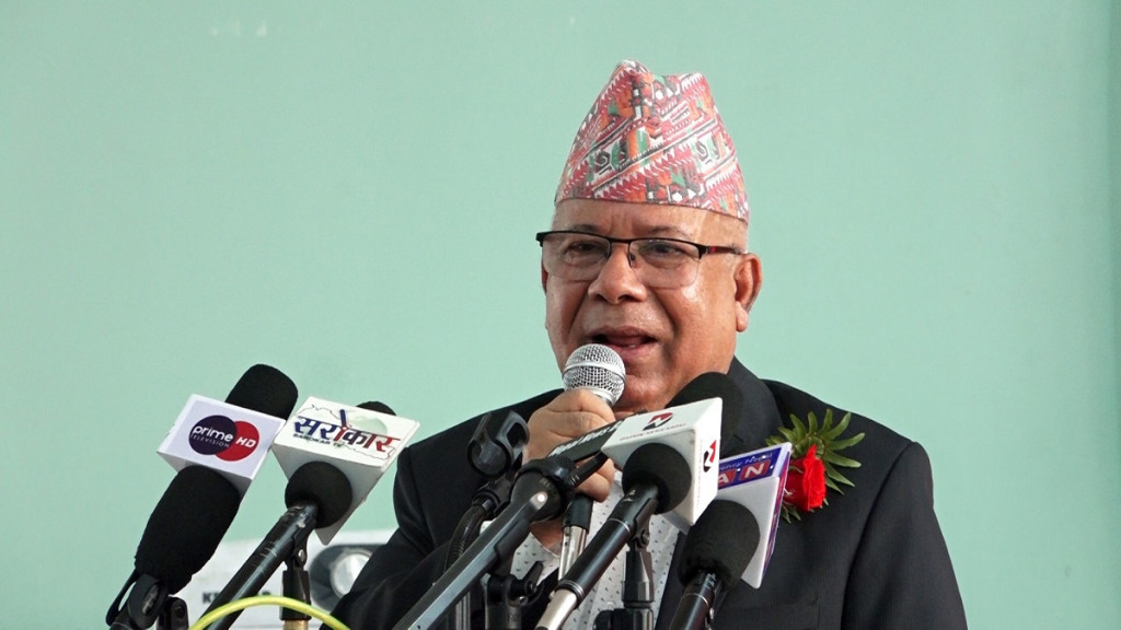 Chair Nepal: President’s post not my priority