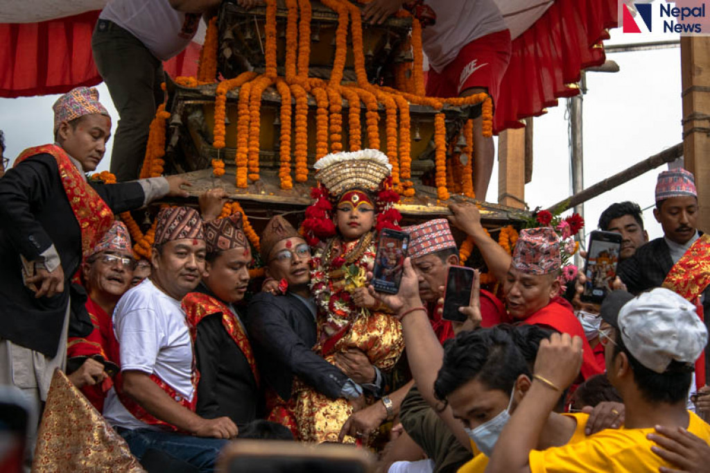 In Pics Indra Jatra being celebrated Nepalnews