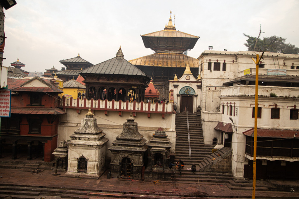Reconstruction of Brahma temple in Pashupati begins