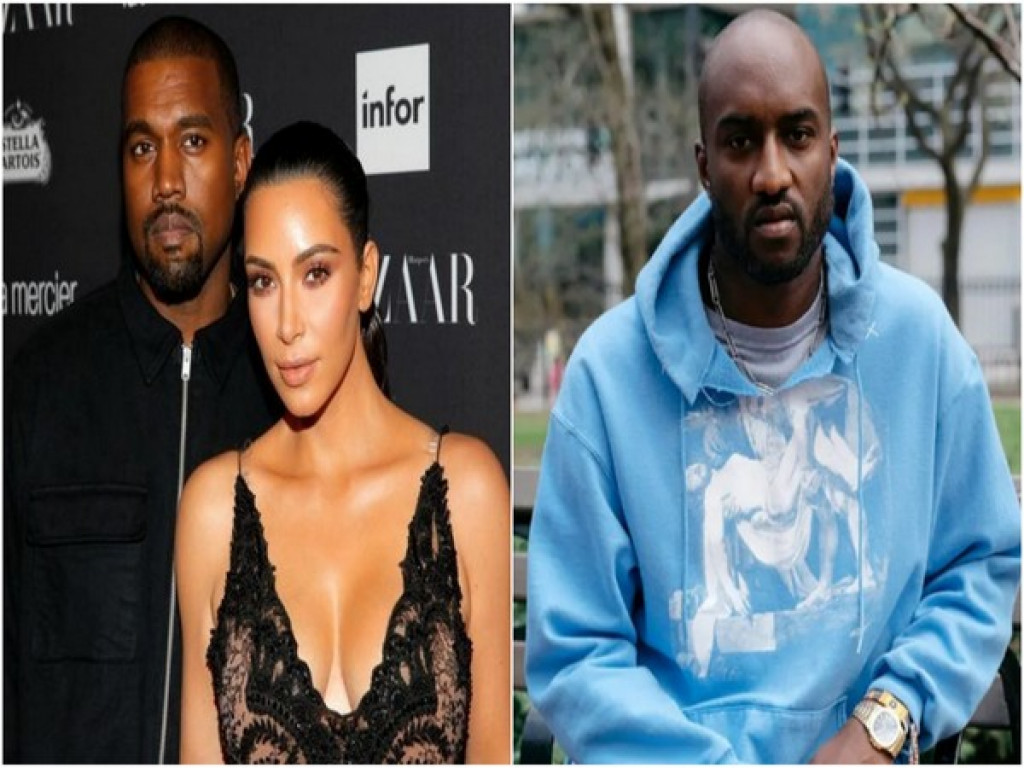 Kim Kardashian & Kanye West Attend Virgil Abloh's Louis Vuitton Show