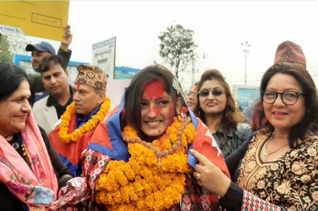Saregamapa Little Champs winner receives warm Nepalnews