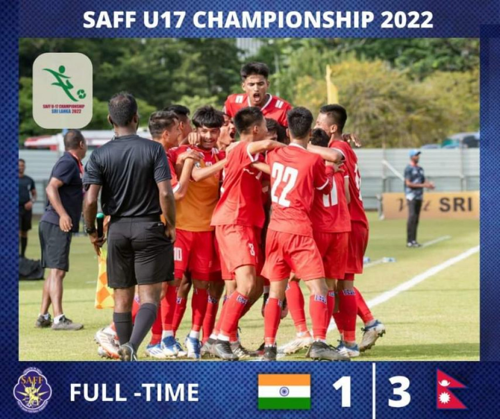 India beat Nepal to win record fourth SAFF U-17 Championship title
