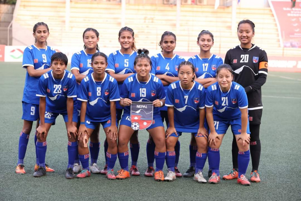 Nepal leads SAFF U-15 Women's Championship