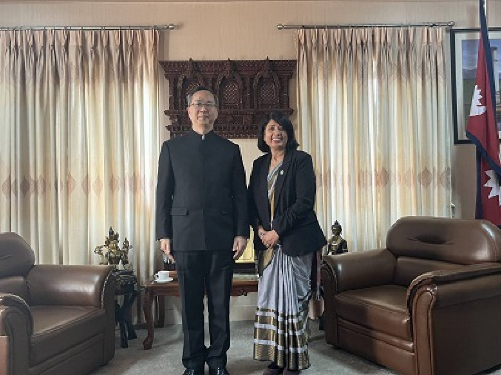 Chinese Ambassador meets Minister of Foreign Affairs